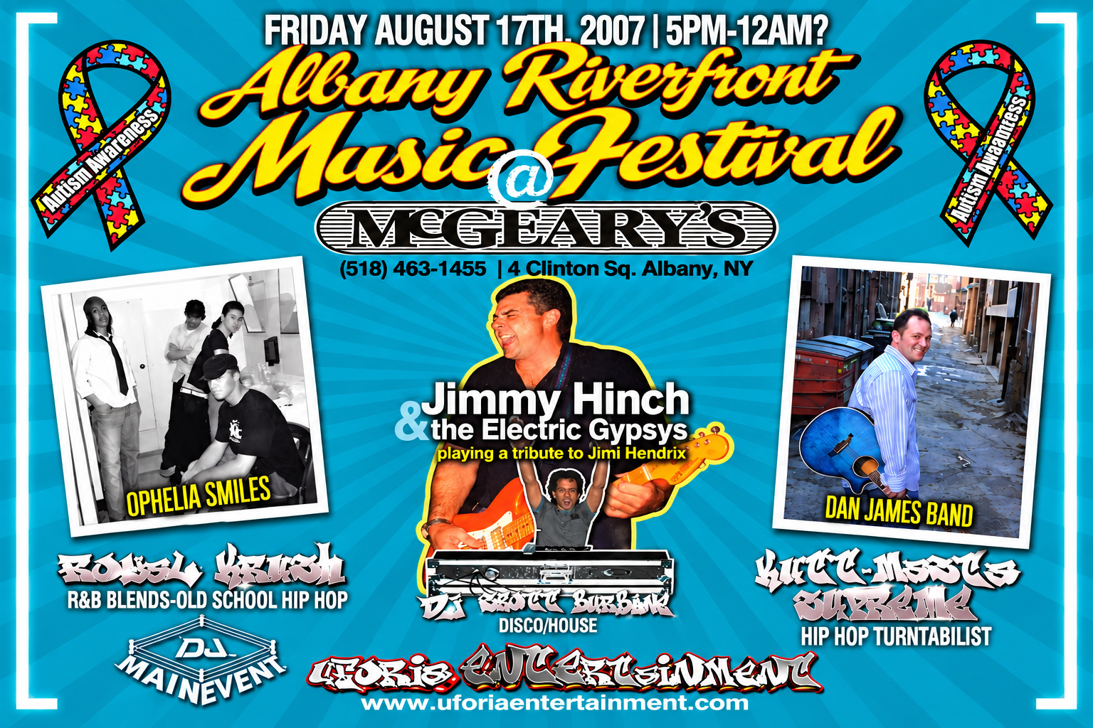 The 2nd Annual Albany Riverfront Music Festival — August 17, 2007 | Uforia Entertainment & DJ Debonair